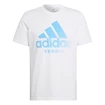 Heren T-shirt adidas  Tennis Category Graphic T-Shirt White