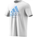 Heren T-shirt adidas  Tennis Category Graphic T-Shirt White