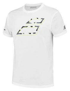 Heren T-shirt Babolat  Aero Cotton Tee White