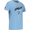 Heren T-shirt Babolat  Drive Cotton Tee Drive Heritage Blue