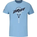 Heren T-shirt Babolat  Drive Cotton Tee Drive Heritage Blue