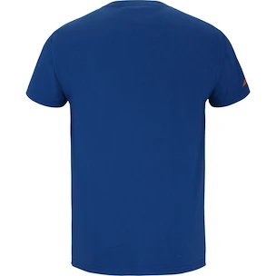 Heren T-shirt Babolat  Exercise Big Flag Tee Men Dark Blue