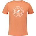 Heren T-shirt Babolat  Exercise Graphic Tee Men Vibrant Orange