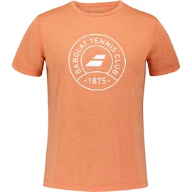 Heren T-shirt Babolat Exercise Graphic Tee Men Vibrant Orange