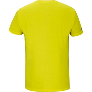 Heren T-shirt Babolat  Exercise Message Tee Men Blazing Yellow L