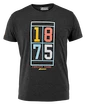 Heren T-shirt Babolat  Exercise Vintage Tee Men Black Heather M