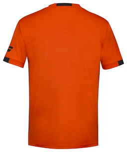 Heren T-shirt Babolat  Play Crew Neck Tee Men Fiesta Red L