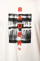 Heren T-shirt Bauer  Acidwash Photoreel Tee White