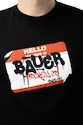 Heren T-shirt Bauer  Name Tag Tee Black