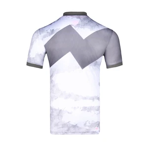 Heren T-shirt BIDI BADU  Idir Tech Polo White/Grey