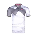 Heren T-shirt BIDI BADU Idir Tech Polo White/Grey S