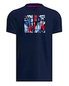 Heren T-shirt BIDI BADU  New York 2024 Chill Tee Dark Blue/Red L