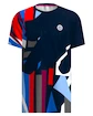 Heren T-shirt BIDI BADU  New York 2024 Tee Dark Blue/Red M