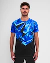 Heren T-shirt BIDI BADU  Spike Tee Dark Grey/Blue