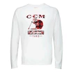 Heren T-shirt CCM Holiday HOLIDAY MASCOTT LUMBER L/S TEE L, grijs