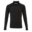 Heren T-shirt CCM  Neck Guard Top LS Black Senior S