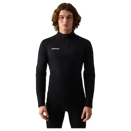 Heren T-shirt CCM Outdoor Thermal LS Shirt Black