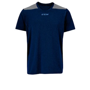 Heren T-shirt CCM  Premium Tech Tee   S, Zwart