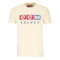 Heren T-shirt CCM Vintage Fall SS Tee Unbleached