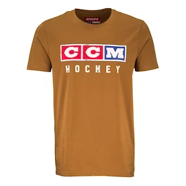 Heren T-shirt CCM Vintage Fall SS Tee Wood