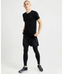 Heren T-shirt Craft  Fuseknit Light SS black