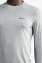 Heren T-shirt Craft  SubZ Wool LS grey