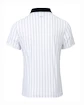 Heren T-shirt Fila  Polo Stripes White/Stripes