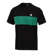 Heren T-shirt Fila  T-Shirt Bosse Black/Green Jacket L