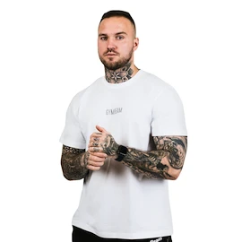 Heren T-shirt GymBeam FIT White