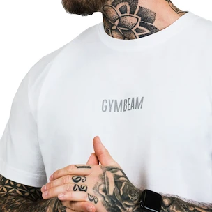 Heren T-shirt GymBeam  FIT White