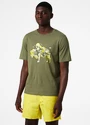 Heren T-shirt Helly Hansen  F2F Organic Cotton T-Shirt Lav Green