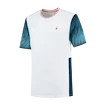 Heren T-shirt K-Swiss  Hypercourt Print Crew 3 White M