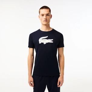 Heren T-shirt Lacoste  Core Performance Navy/White L