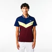 Heren T-shirt Lacoste  Medvedev New York Night Polo Methylene/Limeira M