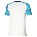 Heren T-shirt Mizuno  Charge Shadow Tee White  L