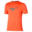 Heren T-shirt Mizuno  Core RB Tee Nasturtium S