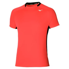 Heren T-shirt Mizuno DryAeroFlow Tee Ignition Red