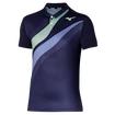 Heren T-shirt Mizuno  Release Shadow Polo Evening Blue XXL