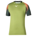 Heren T-shirt Mizuno  Release Shadow Tee Callista Green L