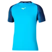 Heren T-shirt Mizuno  Release Shadow Tee Jet Blue S