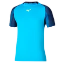 Heren T-shirt Mizuno  Release Shadow Tee Jet Blue S