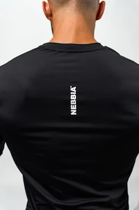 Heren T-shirt Nebbia  Short-Sleeve Sports T-shirt RESISTANCE black XL