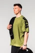 Heren T-shirt Nebbia  Washed-off Oversized T-shirt LIFTING CLUB Green