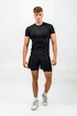 Heren T-shirt Nebbia  Workout Compression T-shirt ENDURANCE black