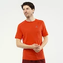 Heren T-shirt Salomon Cross Run SS Tee Fiery Red M