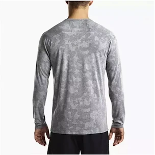 Heren T-shirt Saucony  Negative-Splt Jacquard LS grey