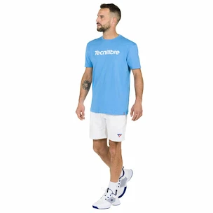 Heren T-shirt Tecnifibre  Club Cotton Tee Azur