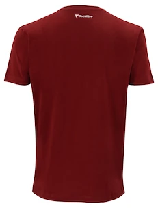 Heren T-shirt Tecnifibre  Club Cotton Tee Cardinal