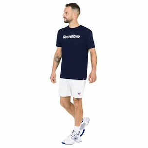 Heren T-shirt Tecnifibre  Club Cotton Tee Marine