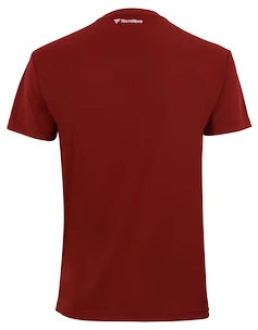 Heren T-shirt Tecnifibre  Club Tech Tee Cardinal